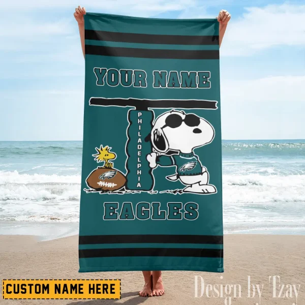 Philadelphia Eagles NFL Beach Towels New 2025 AZBTOWEL475