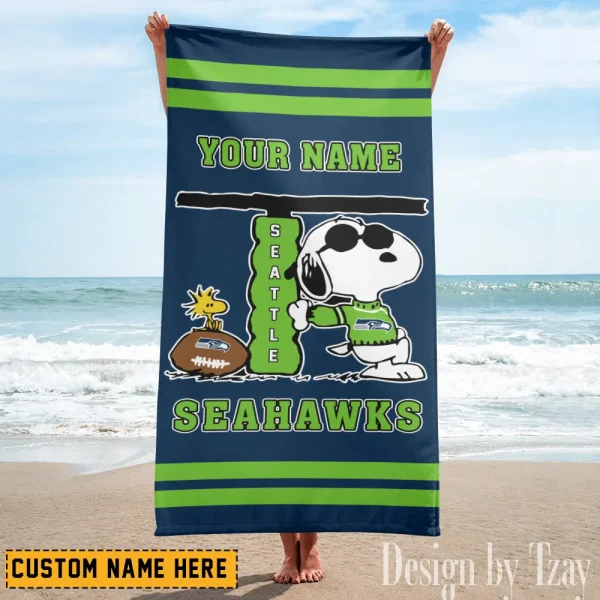Seattle Seahawks NFL Beach Towels New 2025 AZBTOWEL478