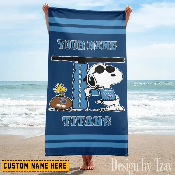 Tennessee Titans NFL Beach Towels New 2025 AZBTOWEL480