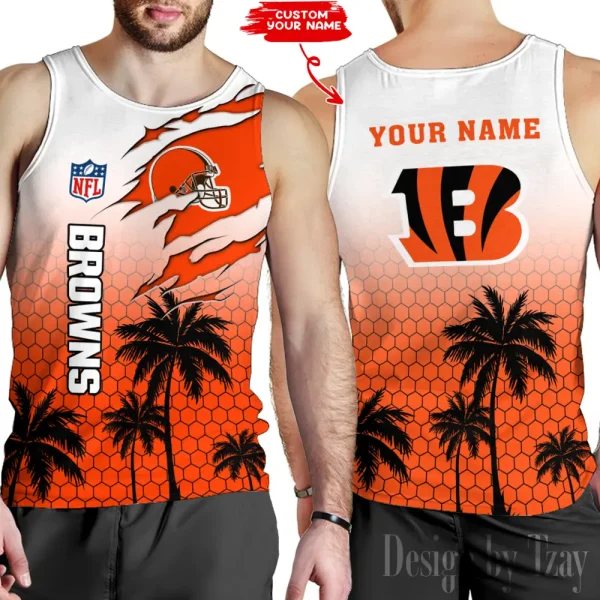 Cleveland Browns 3D Printed Comfortable Breathable Sport Tank Top BGMTT119