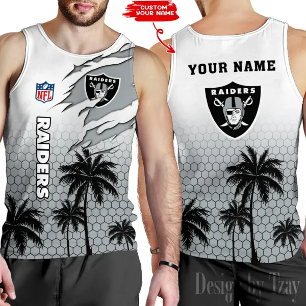 Las Vegas Raiders 3D Printed Comfortable Breathable Sport Tank Top BGMTT128