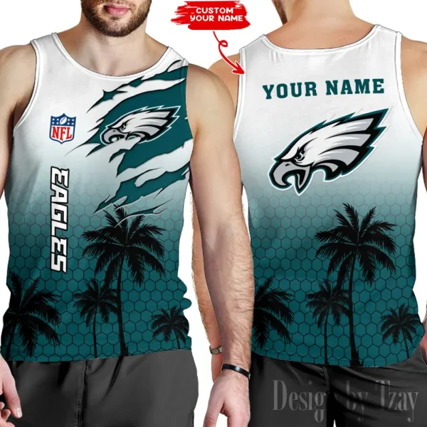 Philadelphia Eagles 3D Printed Comfortable Breathable Sport Tank Top BGMTT137