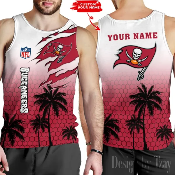 Tampa Bay Buccaneers 3D Printed Comfortable Breathable Sport Tank Top BGMTT141