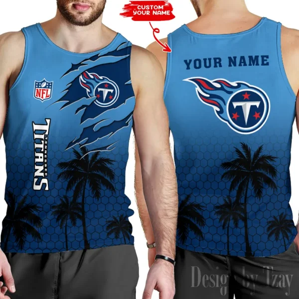 Tennessee Titans 3D Printed Comfortable Breathable Sport Tank Top BGMTT142