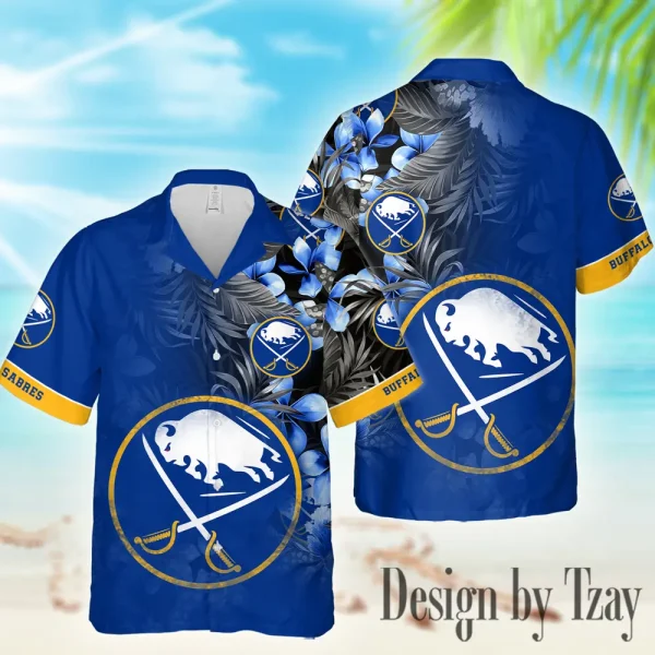 Buffalo Sabres NHL Casual Men's Hawaiian Shirt 3D Printed New 2025 AZHWS998