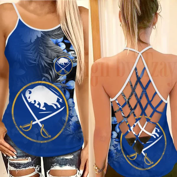 Buffalo Sabres NHL Summer Women Backless Tops Trending 2025 BGCCTANK263