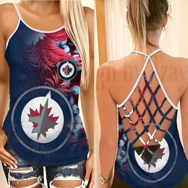 Winnipeg Jets NHL Summer Women Backless Tops Trending 2025 BGCCTANK265