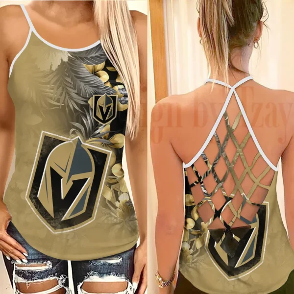 Vegas Golden Knights NHL Summer Women Backless Tops Trending 2025 BGCCTANK267