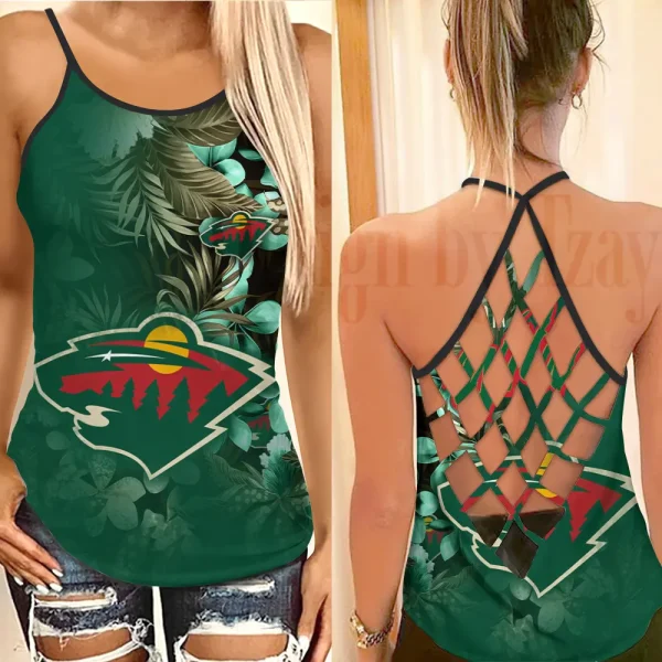 Minnesota Wild NHL Summer Women Backless Tops Trending 2025 BGCCTANK275