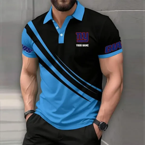 New York Giants Mens Short Sleeve Polo Shirts - Image 4