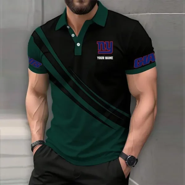 New York Giants Mens Short Sleeve Polo Shirts - Image 6