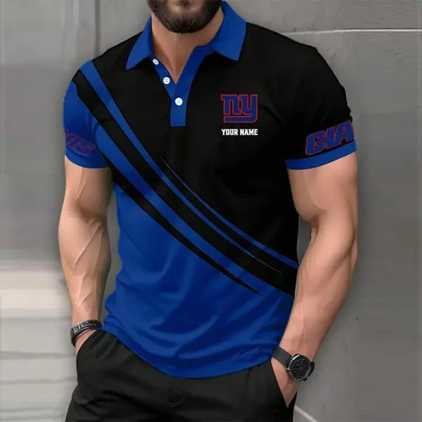 New York Giants Mens Short Sleeve Polo Shirts - Image 7
