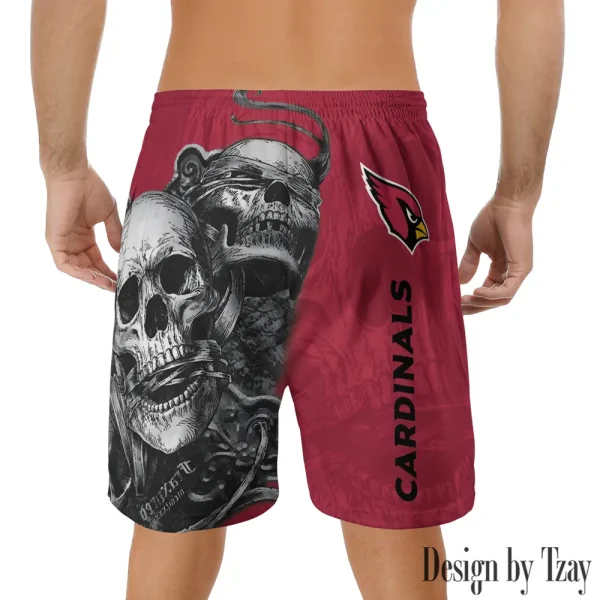 Arizona Cardinals Casual Men's Drawstring Shorts Trending 2025 BGSHORT245 - Image 2