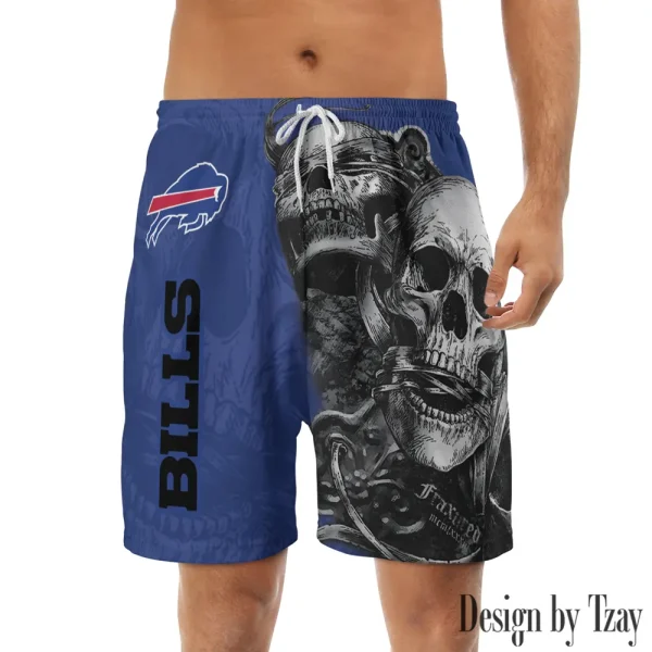 Buffalo Bills Casual Men's Drawstring Shorts Trending 2025 BGSHORT248