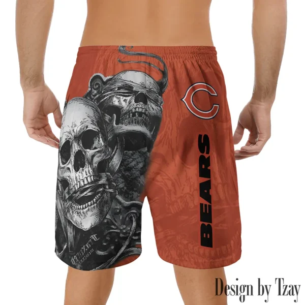 Chicago Bears Casual Men's Drawstring Shorts Trending 2025 BGSHORT250 - Image 2