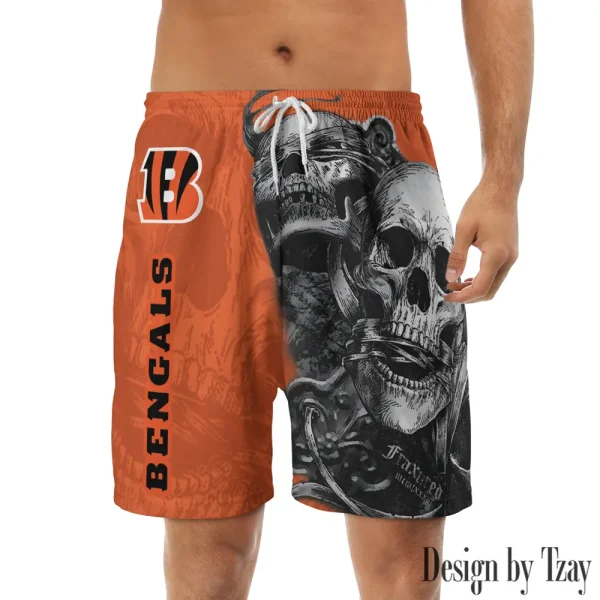 Cincinnati Bengals Casual Men's Drawstring Shorts Trending 2025 BGSHORT251