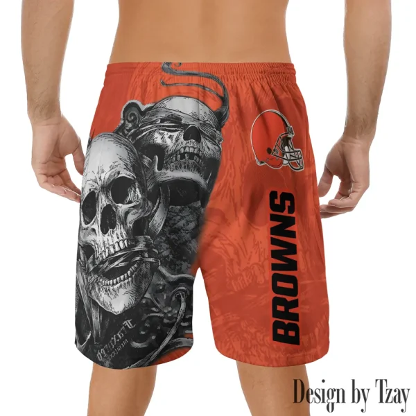 Cleveland Browns Casual Men's Drawstring Shorts Trending 2025 BGSHORT252 - Image 2