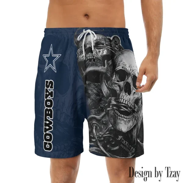 Dallas Cowboys Casual Men's Drawstring Shorts Trending 2025 BGSHORT253