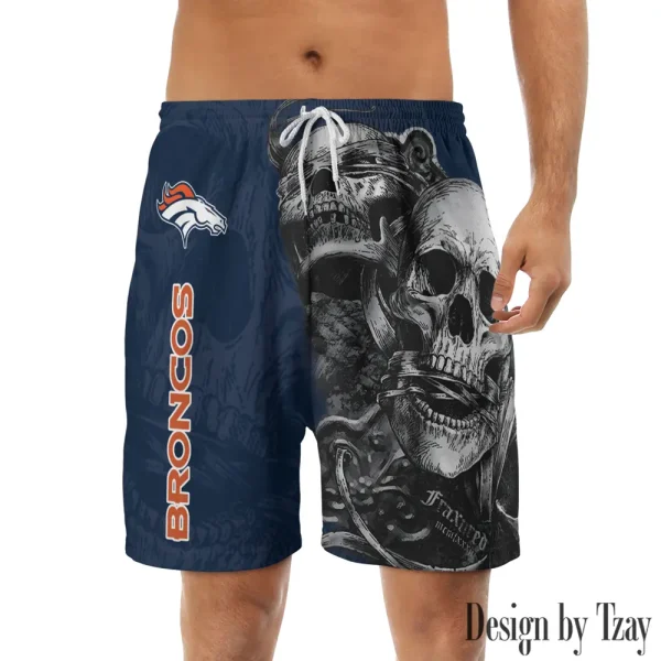 Denver Broncos Casual Men's Drawstring Shorts Trending 2025 BGSHORT254