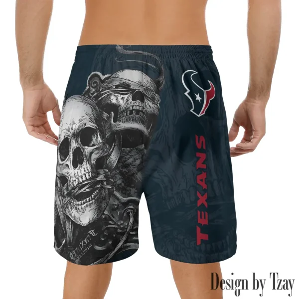 Houston Texans Casual Men's Drawstring Shorts Trending 2025 BGSHORT257 - Image 2