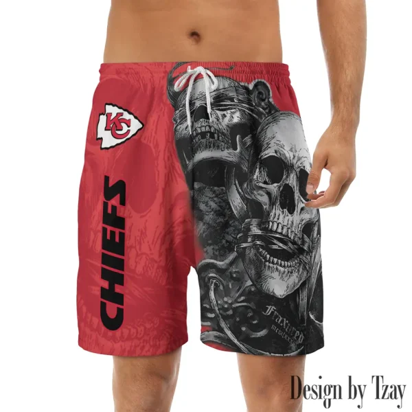 Kansas City Chiefs Casual Men's Drawstring Shorts Trending 2025 BGSHORT260