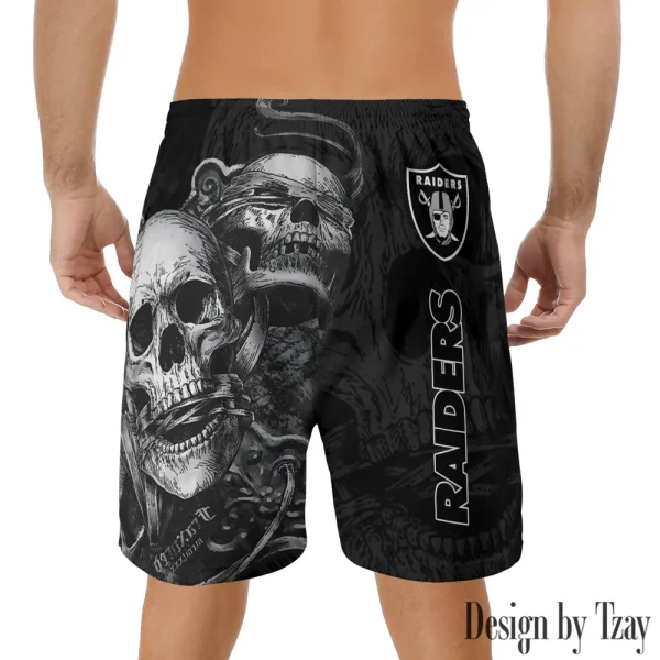Las Vegas Raiders Casual Men's Drawstring Shorts Trending 2025 BGSHORT261 - Image 2