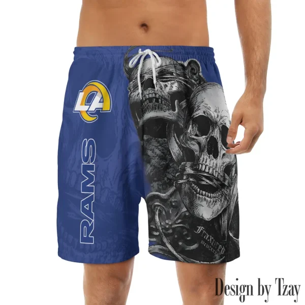 Los Angeles Rams Casual Men's Drawstring Shorts Trending 2025 BGSHORT263
