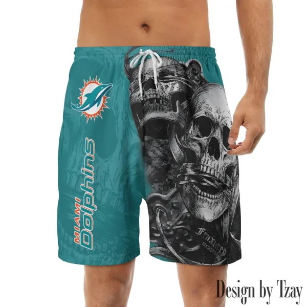 Miami Dolphins Casual Men's Drawstring Shorts Trending 2025 BGSHORT264