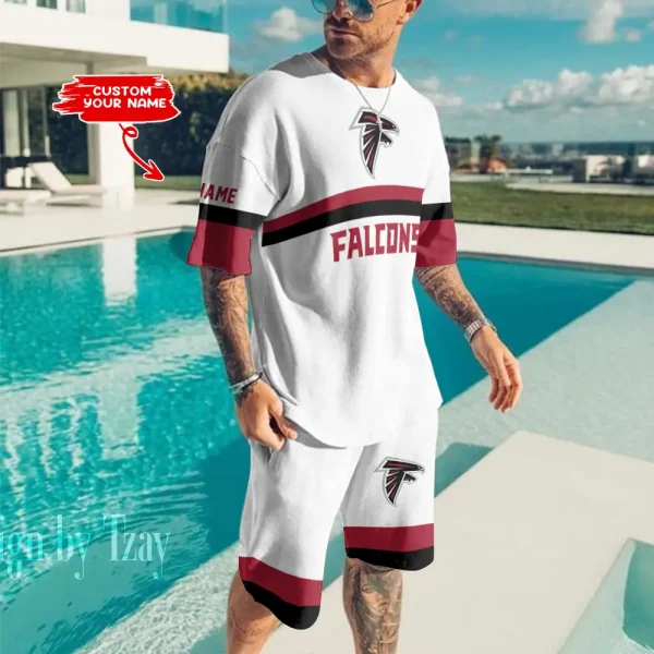 Atlanta Falcons Limited Edition Summer Collection T-shirt And Shorts Set AZTS1376