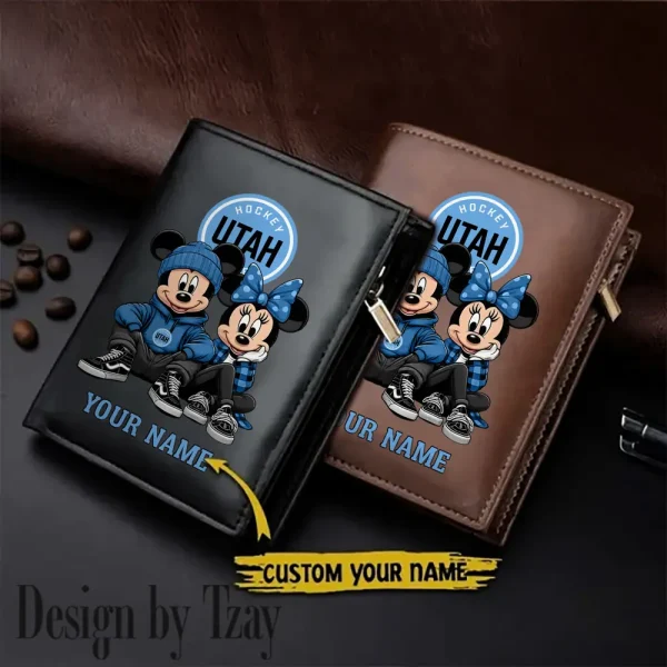 Utah Hockey Club NHL Leather Wallets Vertical Style SPTLVW567