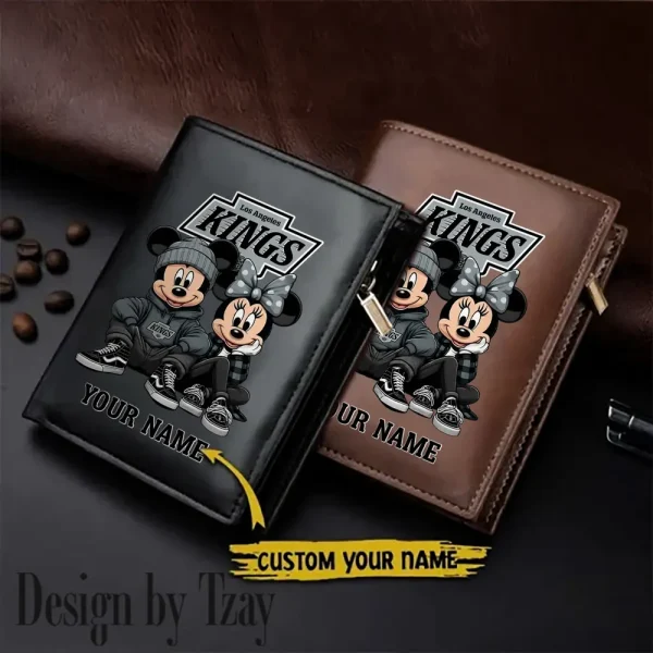 Los Angeles Kings NHL Leather Wallets Vertical Style SPTLVW582