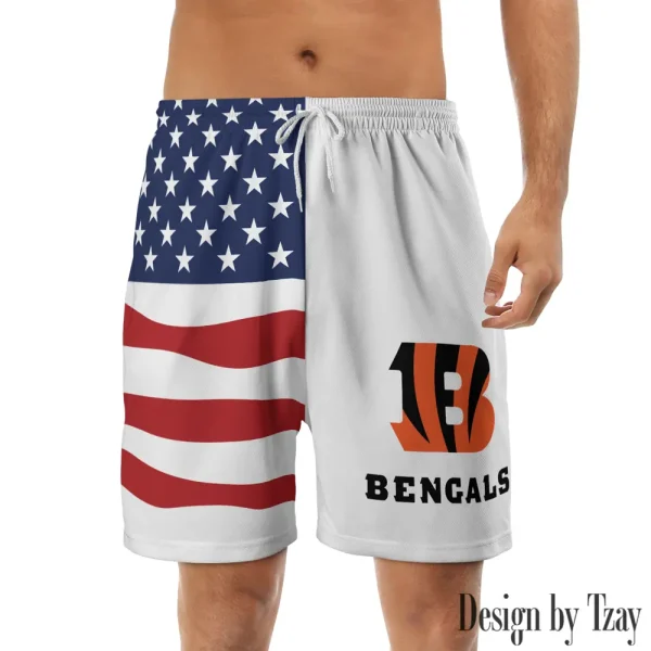 Cincinnati Bengals Casual Men's Drawstring Shorts Trending 2025 BGSHORT278