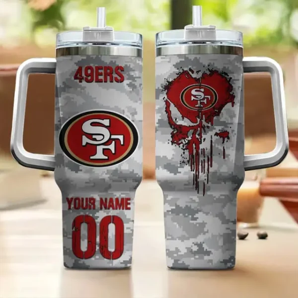 San Francisco 49ers Customized Tumblers40oz Gift For Fans 2025