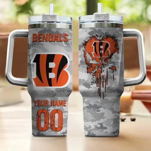Cincinnati Bengals Customized Tumblers40oz Gift For Fans 2025
