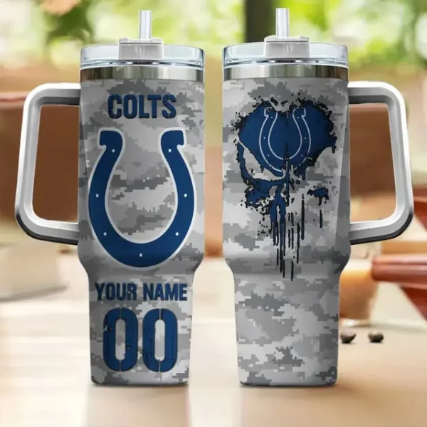 Indianapolis Colts Customized Tumblers40oz Gift For Fans 2025