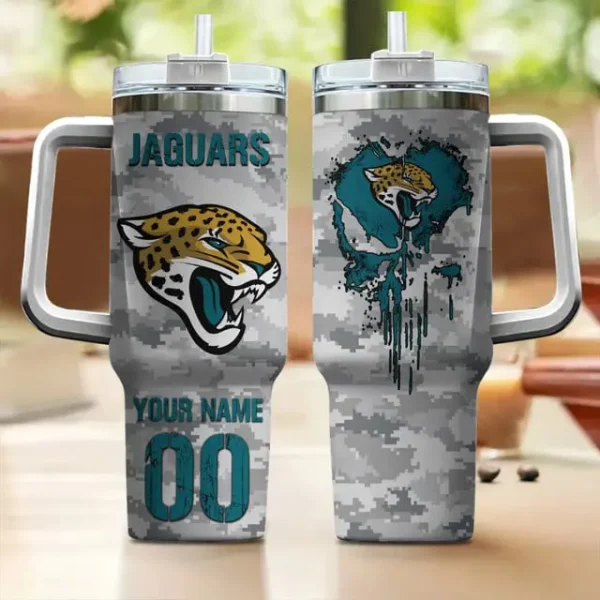 Jacksonville Jaguars Customized Tumblers40oz Gift For Fans 2025