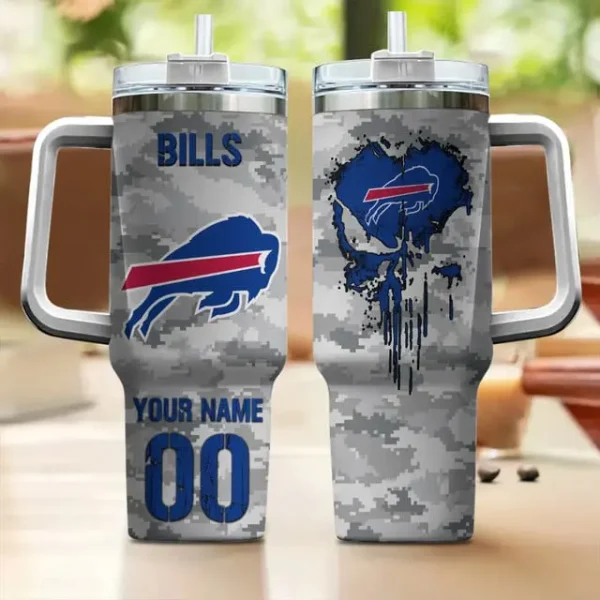 Buffalo Bills Customized Tumblers40oz Gift For Fans 2025