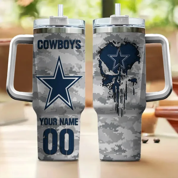 Dallas Cowboys Customized Tumblers40oz Gift For Fans 2025