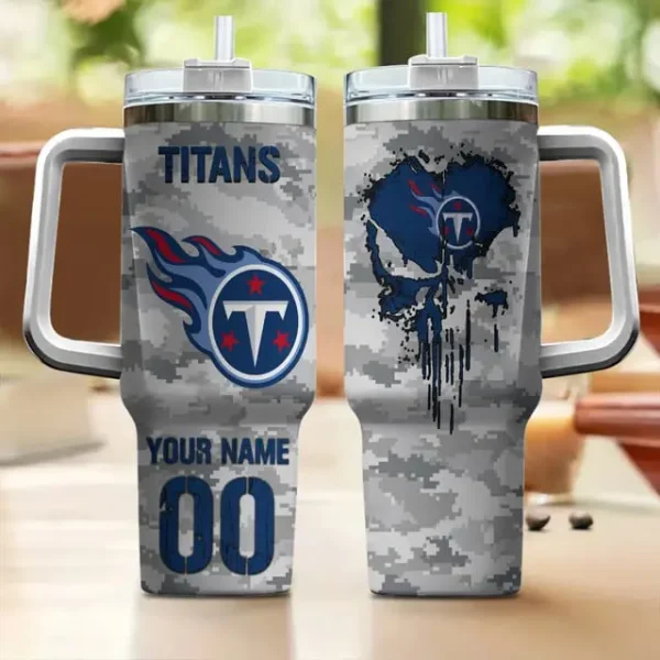 Tennessee Titans Customized Tumblers40oz Gift For Fans 2025
