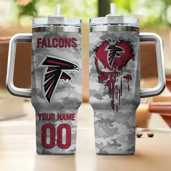Atlanta Falcons Customized Tumblers40oz Gift For Fans 2025