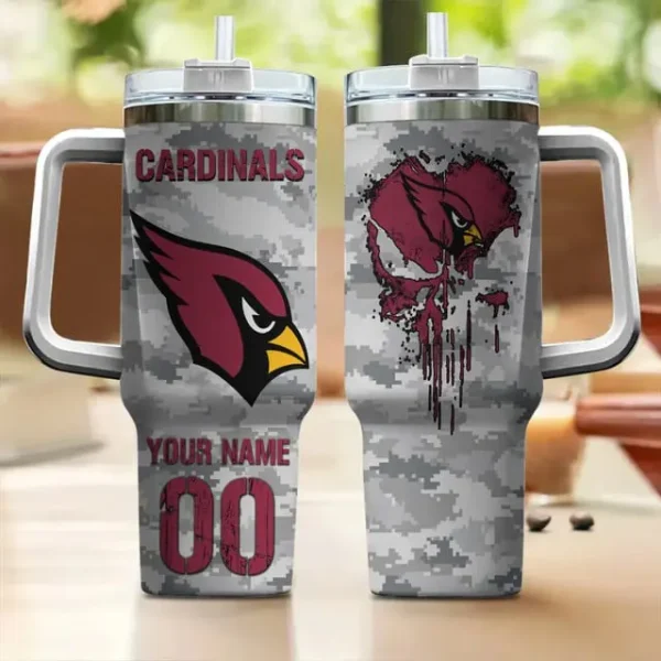 Arizona Cardinals Customized Tumblers40oz Gift For Fans 2025