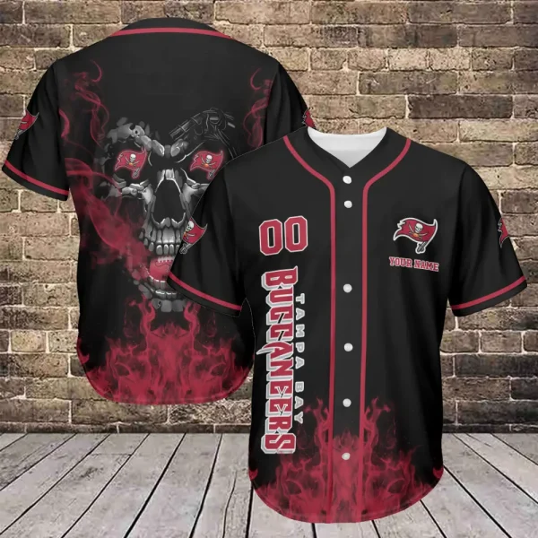 Tampa Bay Buccaneers Casual Button Baseball Shirt Trending 2025 AZCBJS665