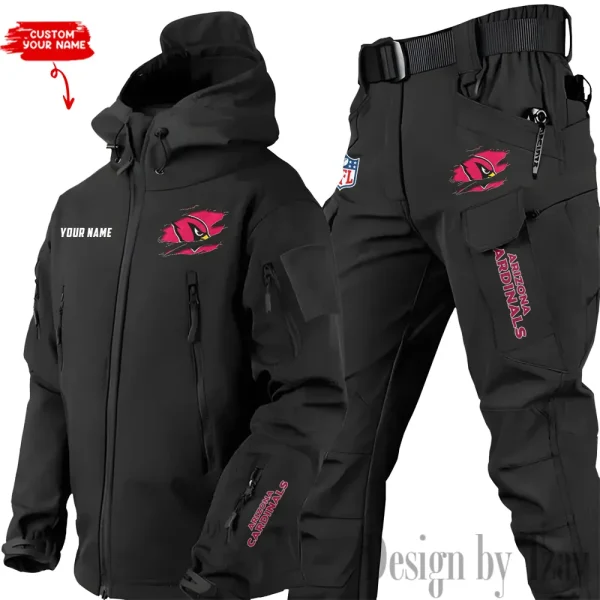 Arizona Cardinals Tactical Winter Set Men's Outdoor Waterproof New 2025 SPTWSMOW129 - Image 3
