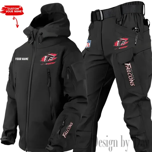 Atlanta Falcons Tactical Winter Set Men's Outdoor Waterproof New 2025 SPTWSMOW130 - Image 4