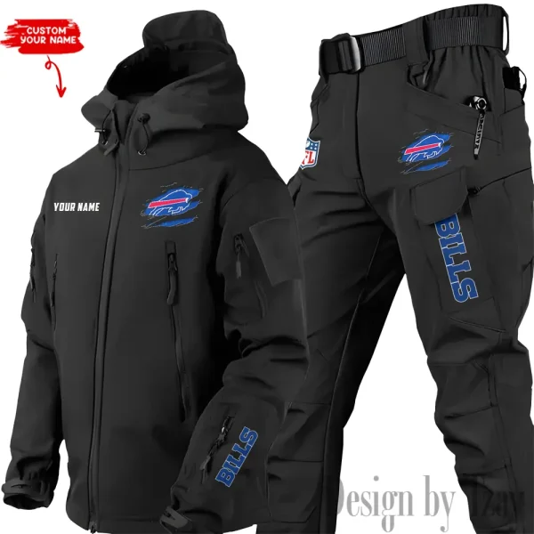 Buffalo Bills Tactical Winter Set Men's Outdoor Waterproof New 2025 SPTWSMOW132