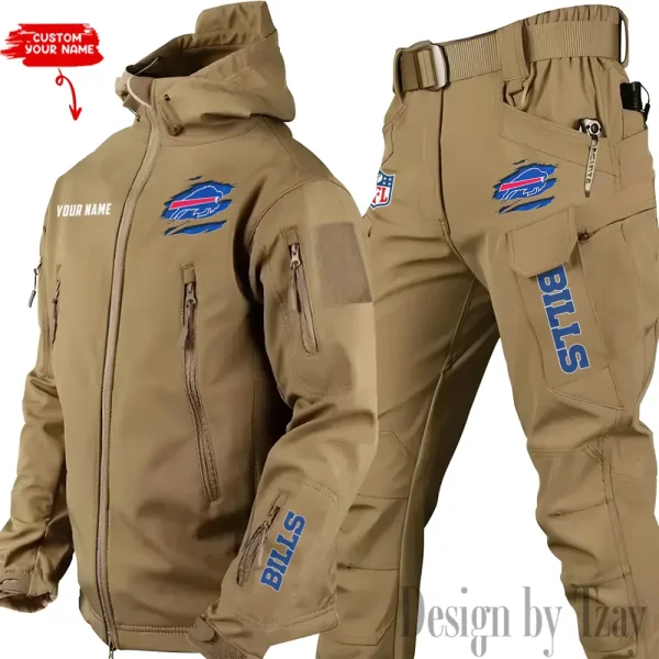 Buffalo Bills Tactical Winter Set Men's Outdoor Waterproof New 2025 SPTWSMOW132 - Image 3