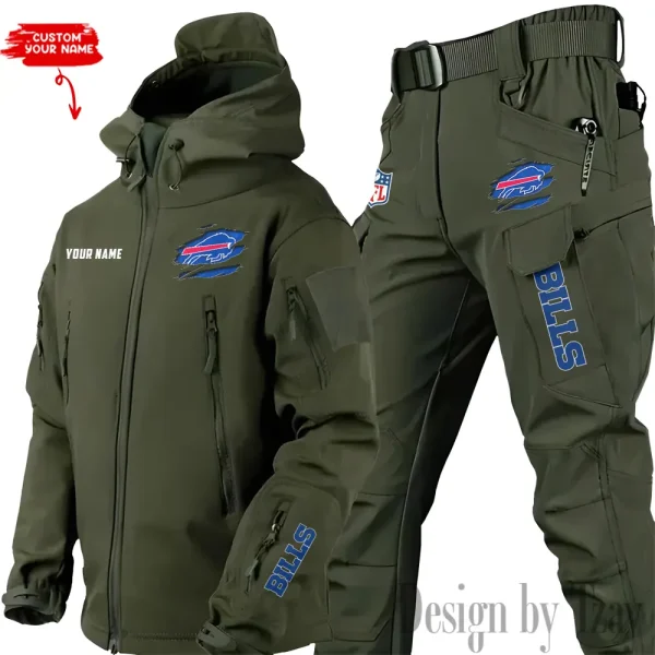 Buffalo Bills Tactical Winter Set Men's Outdoor Waterproof New 2025 SPTWSMOW132 - Image 4