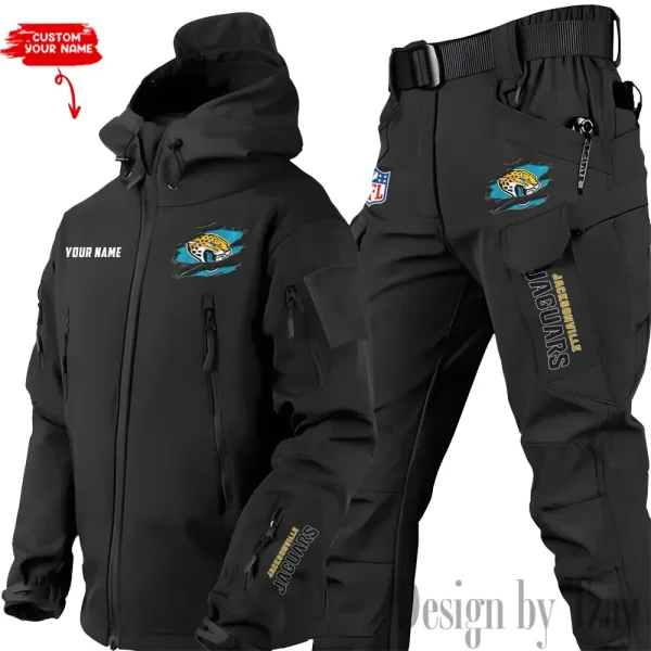 Jacksonville Jaguars Tactical Winter Set Men's Outdoor Waterproof New 2025 SPTWSMOW143