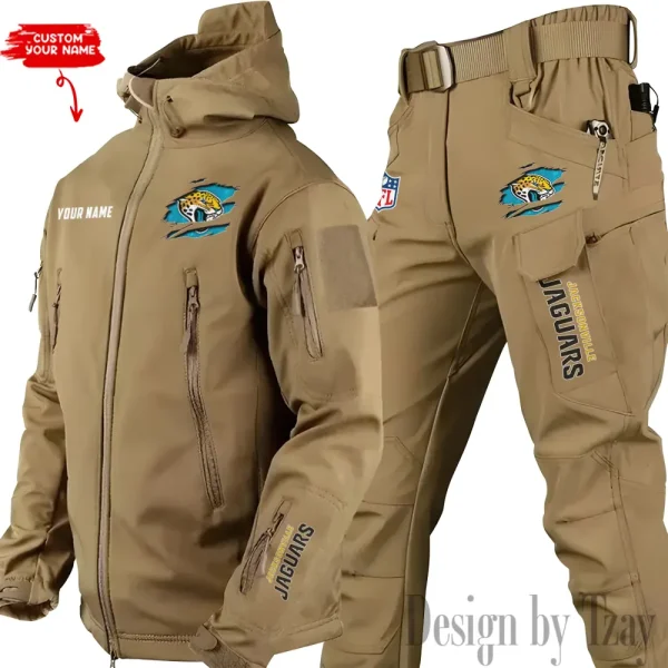 Jacksonville Jaguars Tactical Winter Set Men's Outdoor Waterproof New 2025 SPTWSMOW143 - Image 3