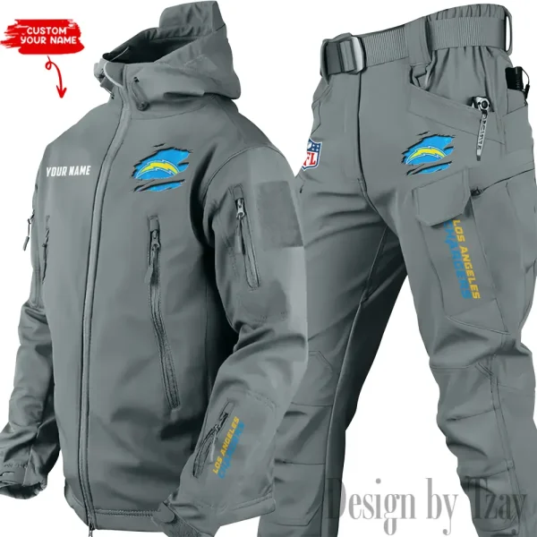 Los Angeles Chargers Tactical Winter Set Men's Outdoor Waterproof New 2025 SPTWSMOW146 - Image 4